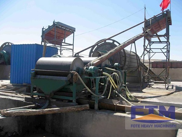 Iron ore beneficiation plant